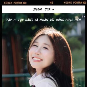 tips tạo dáng đồng phục Hàn