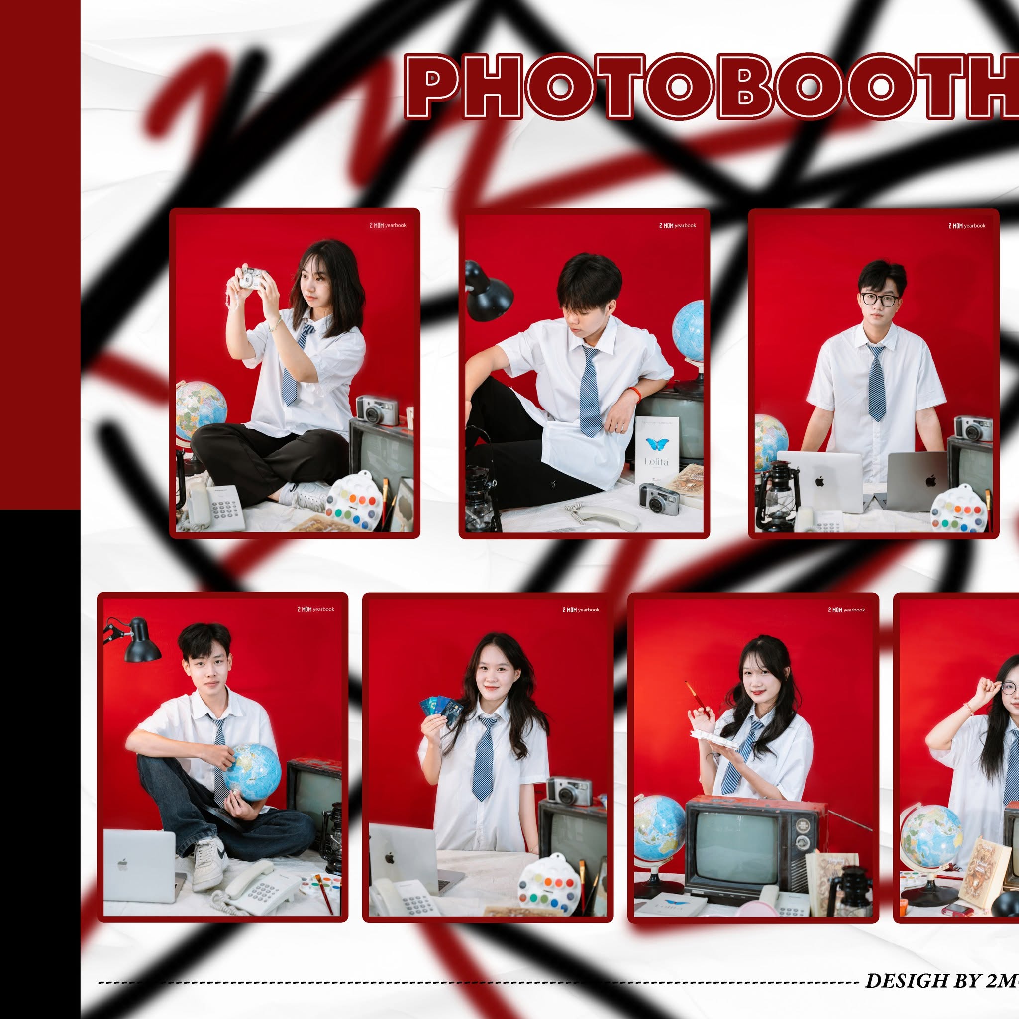 concept photobooth yearbook